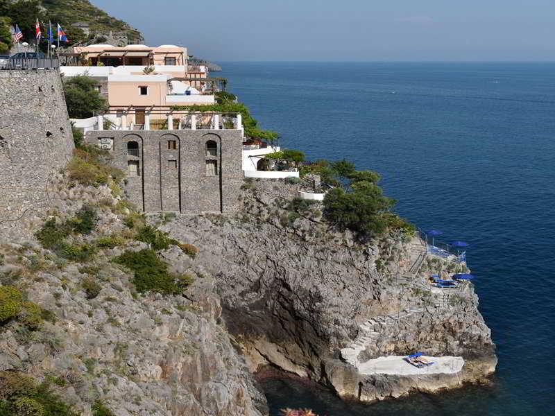 La Locanda Del Fiordo Furore Bagian luar foto